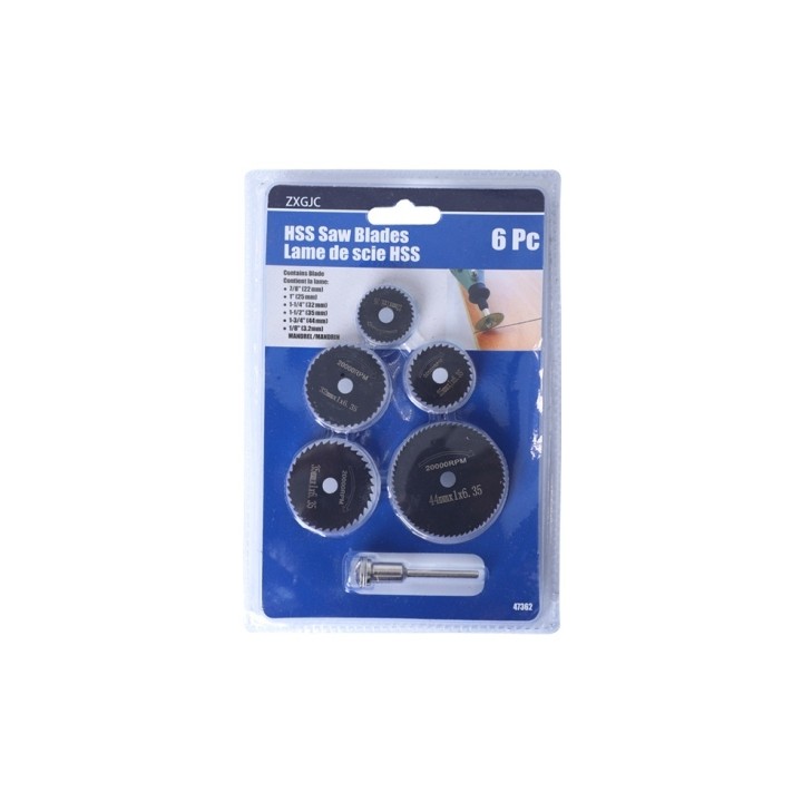 Reciprocating saw blade set